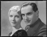 Joseph Schildkraut, actor, with this wife, Marie, circa 1934