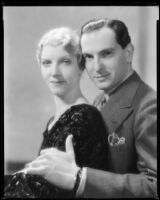 Joseph Schildkraut, actor, with his wife, Marie, circa 1934