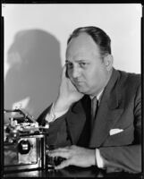 Lawrence Hazard, screenwriter, circa 1935