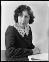 Ethel Hill, writer, circa 1932-1937