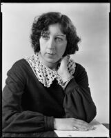 Ethel Hill, writer, circa 1932-1937