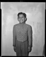 Boy wearing a uniform, Mexico, 1950