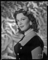 Patricia Medina at the time she was filming The Black Knight, circa 1954