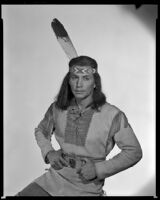 Jay Silverheels as Chief Tecumseh in Brave Warrior, circa 1951-1952