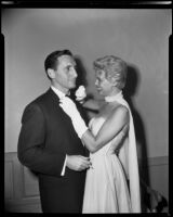 Betsy Palmer, actress, and husband Dr. Vincent Merendino, 1954-1959