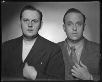 Francis Ryan and Grady Sutton, actor, 1941