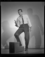 Philip Carey as Tony Atlas in The Shadow on the Window, circa 1956-1957