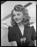 Janet Blair, actress, circa 1941-1948
