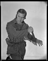 George Montgomery as Capt. Jedediah Horn in Fort Ti, circa 1953