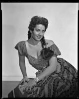 Phyllis Fowler as Running Otter in Fort Ti, circa 1953