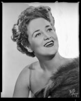 Consuelo Flowerton, actress and singer, circa 1940-1944