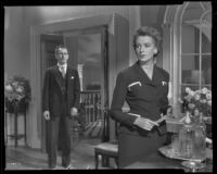 Deborah Kerr and Peter Cushing in The End of the Affair, 1955