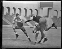 Tom Harmon on the football field in Harmon of Michigan, 1941