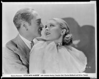Adolphe Menjou and Dorothy Dell in Little Miss Marker, circa 1934, [copy print 1939-1952]