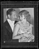 Adolphe Menjou and Kathryn Carver in His Private Life,  1928 [copy print 1939-1952]