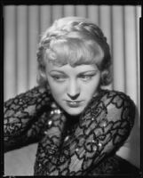 Sally Eilers, Actress, circa 1935