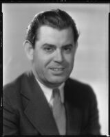 Roy Chanslor, screenwriter, circa 1931-1932