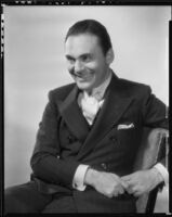 Edward Buzzell, director and actor, circa 1931-1935