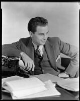 Karl Tunberg, screenwriter, circa 1937-1939