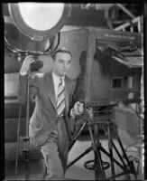 Ted Tetzlaff, cinematographer, circa 1928-1936