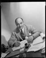 Wells Root, screenwriter, circa 1934-1936