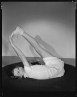 Geneva Mitchell, actress, stretching, 1934