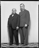 George Sidney and Charlie Murray, actors, circa 1930-1934
