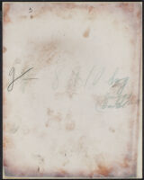 z - uclamss_2213_1379i - George Sidney and Charlie Murray - verso of deteriorated print