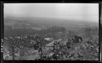 Agritultural land in the Santa Ana Valley, seen from Red Hill, Tustin vicinity, 1928