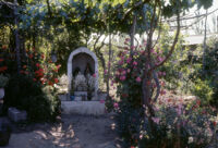 Chile - Shrine in garden, between 1966-1967