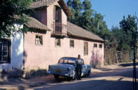 Chile - House with car out front, between 1966-1967