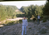 Chile - Country scene with young man and elderly man and woman, between 1966-1967