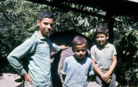 Chile (Cajón del Maipo) - Three boys, between 1966-1967