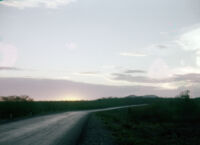 Mexico (Jalisco) - Country road at sunset, between 1960-1964