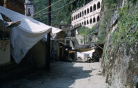 Mexico (Chalma) - Street level near Santuario del Señor de Chalma and ex-monastery, between 1960-1964