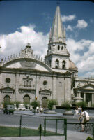Mexico (Zona Centro, Guadalajara, Jalisco) - Catedral de la Asunción de María Santísima (Catedral de Guadalajara), daytime view, between 1960-1964