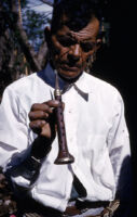 Mexico - Man with chirimía, between 1960-1964