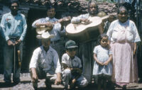 Mexico - Vihuela ensemble and villagers, between 1960-1964