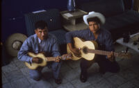 Mexico - Blue room, guitarist and vihuela player, between 1960-1964