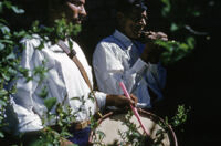 Mexico - Drummer and chirimía, between 1960-1964