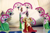 Korean Dancers and Musicians