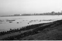 N63 Black and White Negatives: Frame 053   [View of bay, Mumbai (?( (India), 1963]
