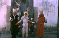 Mexico (Michoacán/Costa) - Costumed people, between 1960-1964