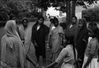Maratha-Kunbi women singing a circular song, Lonāvla (India), 1963