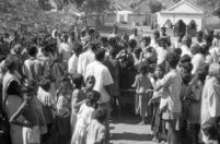 Dalit funeral procession, Vishakhapatnam (India), 1963