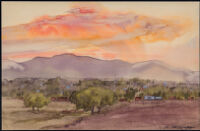 Santa Fe's sunsets were beautiful, n.d.