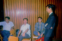 Mr. Lui with musicians