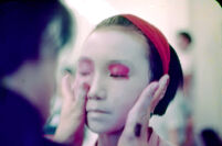 Application of facial make-up for girl's part - 4