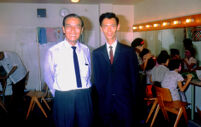 Mr. Lui with instructor