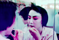 Application of facial make-up for girl's part - 14